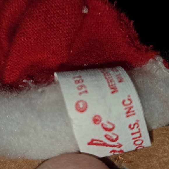 Annalee Vintage 1981 Santa With Reindeer and Reindeer Tree Ornament - Picture 6 of 7